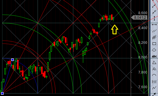 nifty suport zone
